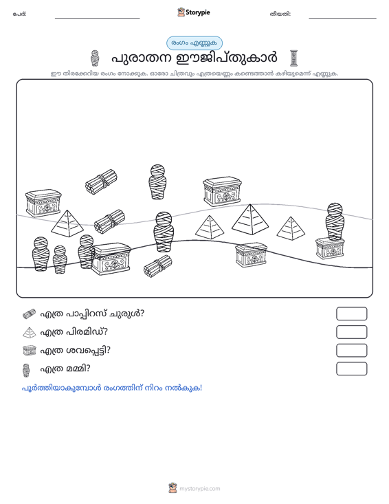എണ്ണുന്ന ദൃശ്യങ്ങൾ