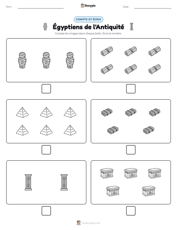 Compter & Écrire