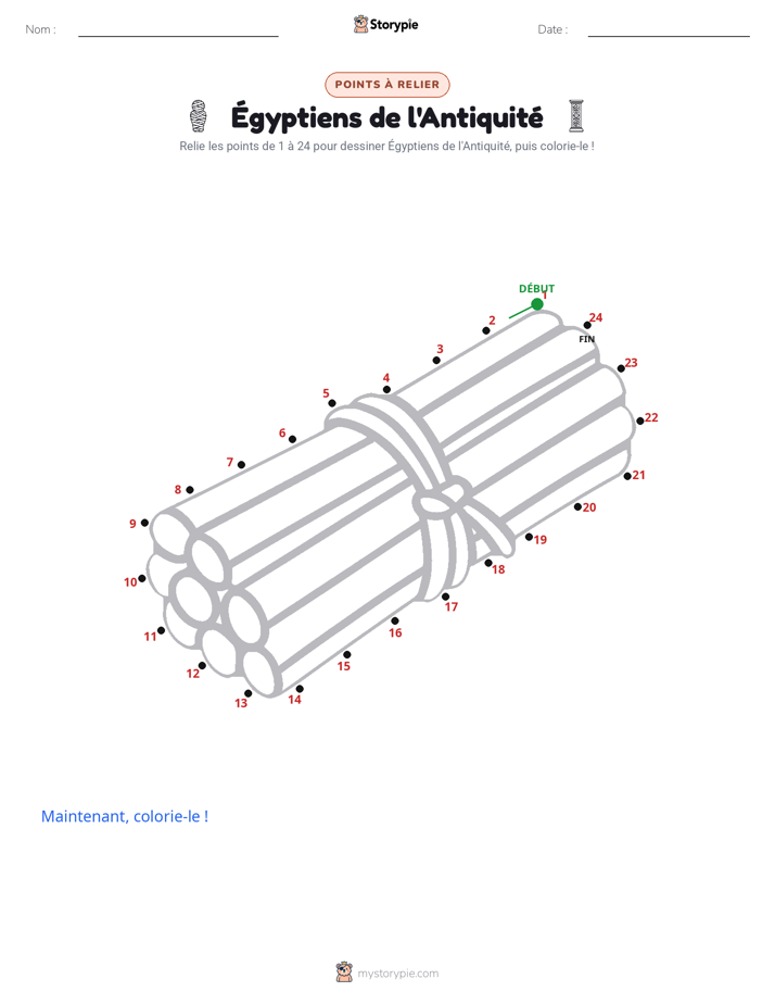 Relie les points
