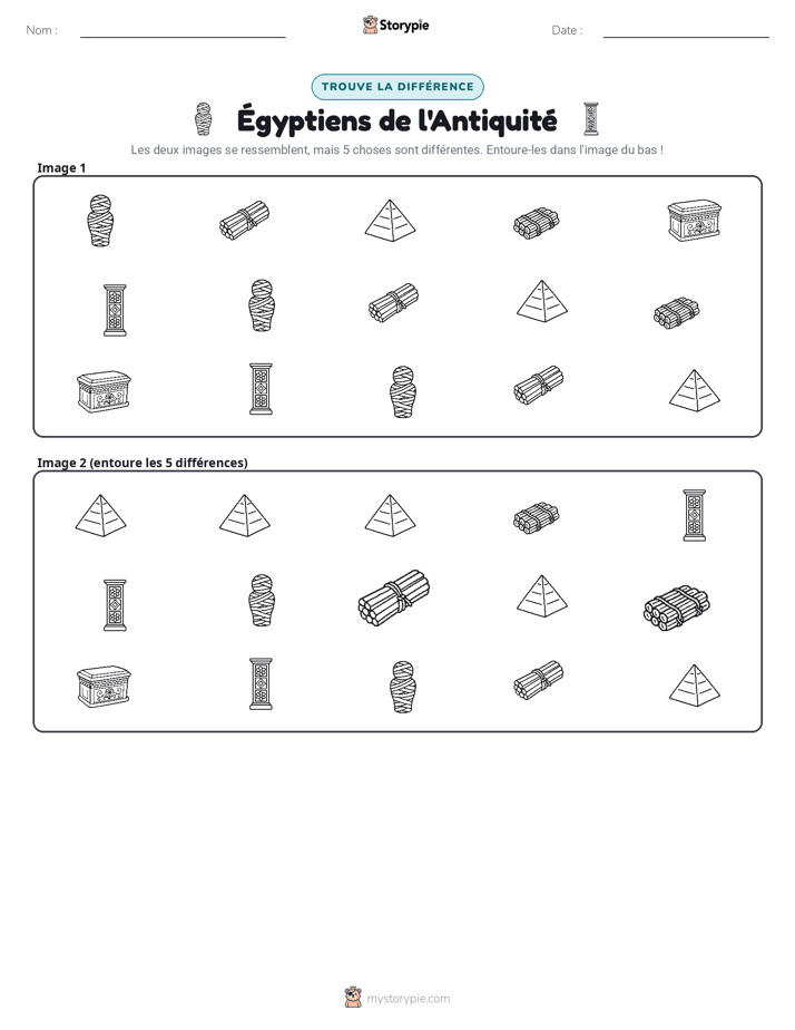 Trouvez les Différences