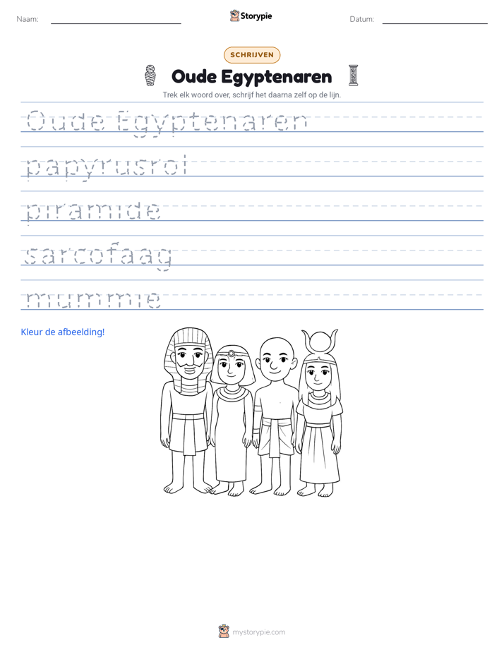 Schrijf Oefening