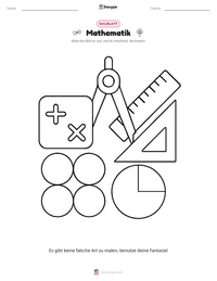 Mathematik druckbare Arbeitsblatt Vorschau