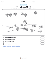 Mathematik druckbare Arbeitsblatt Vorschau