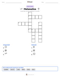 Anteprima della scheda stampabile di Matematica