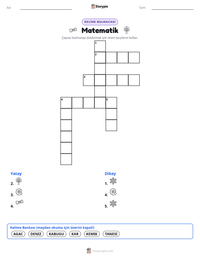 Matematik yazdırılabilir çalışma sayfası önizlemesi