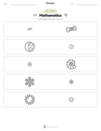 Mathematics printable worksheet preview