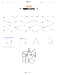 Mathematik druckbare Arbeitsblatt Vorschau
