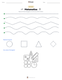 Anteprima della scheda stampabile di Matematica