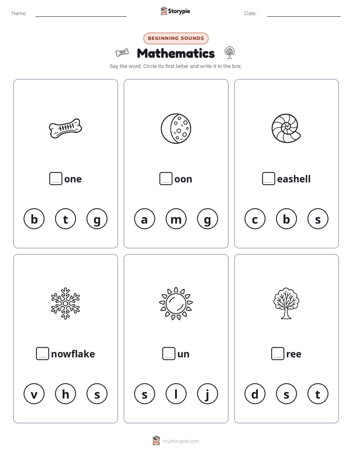Beginning Sounds