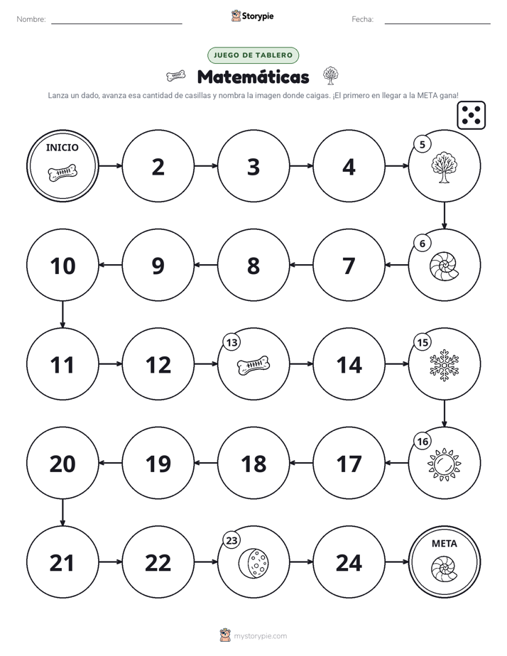 Juego de Rueda y Avanza