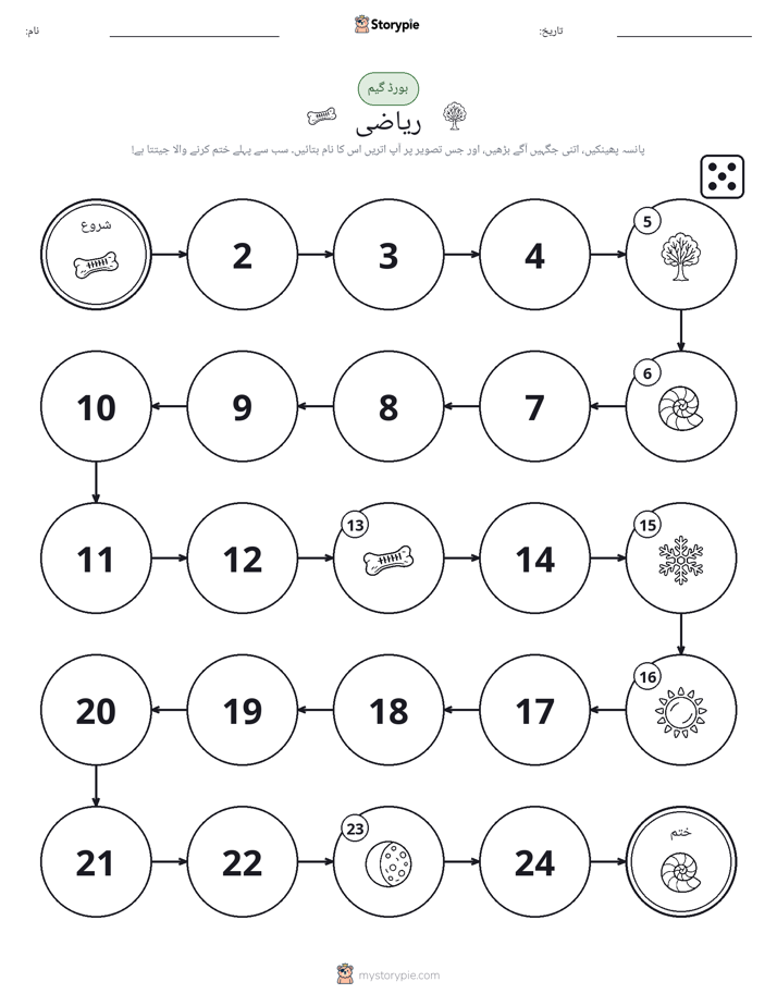 رول اور منتقل کریں کھیل