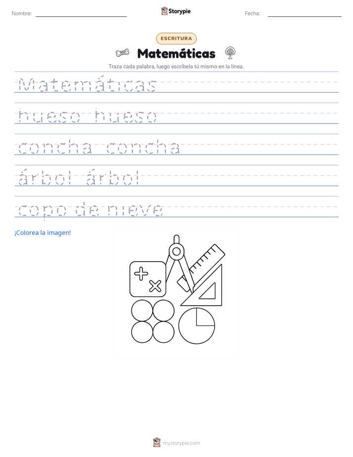Práctica de Escritura