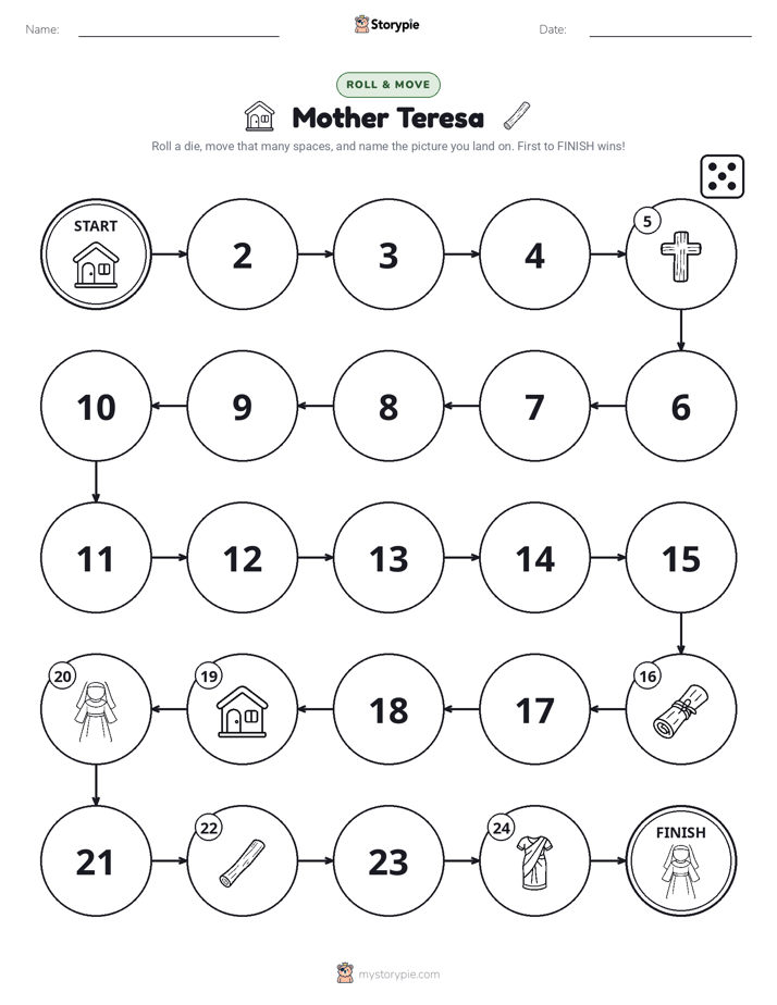 Roll & Move Game