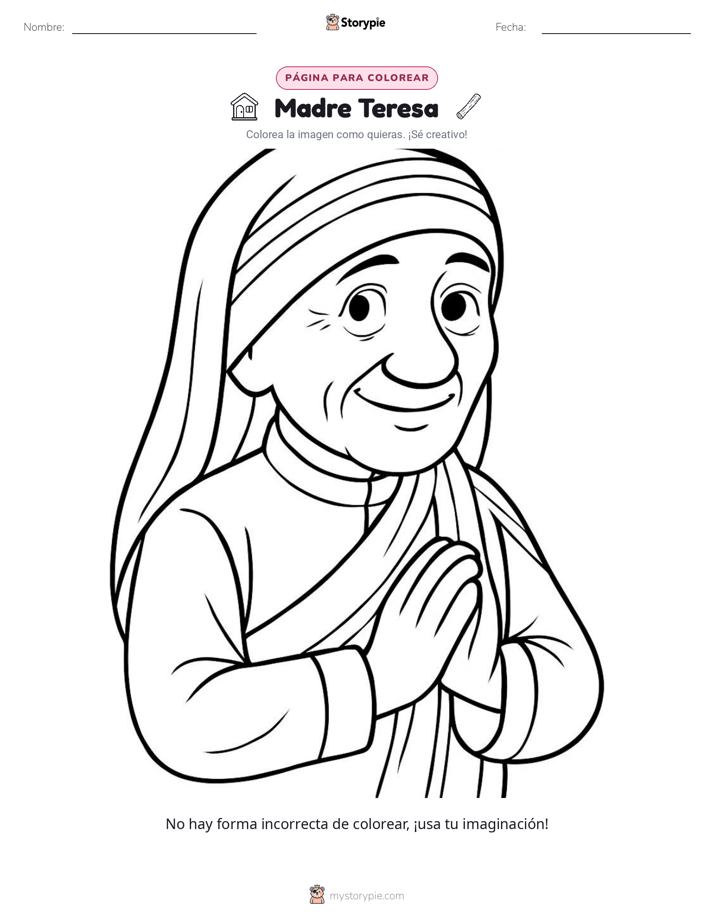 Página para Colorear