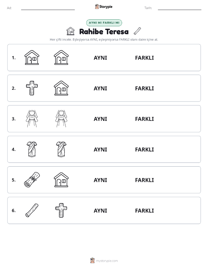 Aynı mı Farklı mı