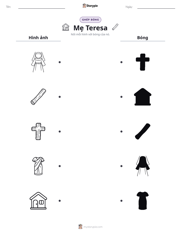 Ghép Hình Bóng
