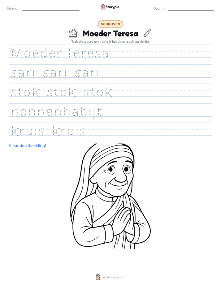 Schrijf Oefening