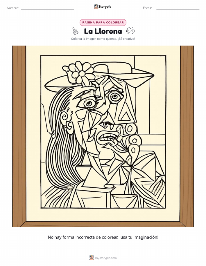 Página para Colorear