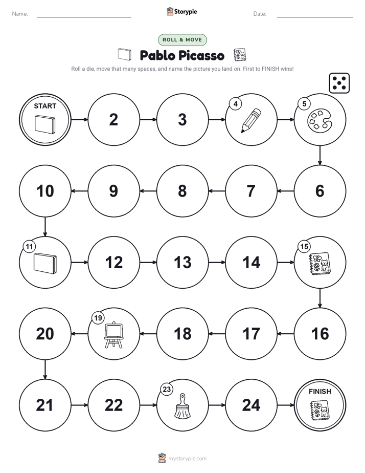 Roll & Move Game