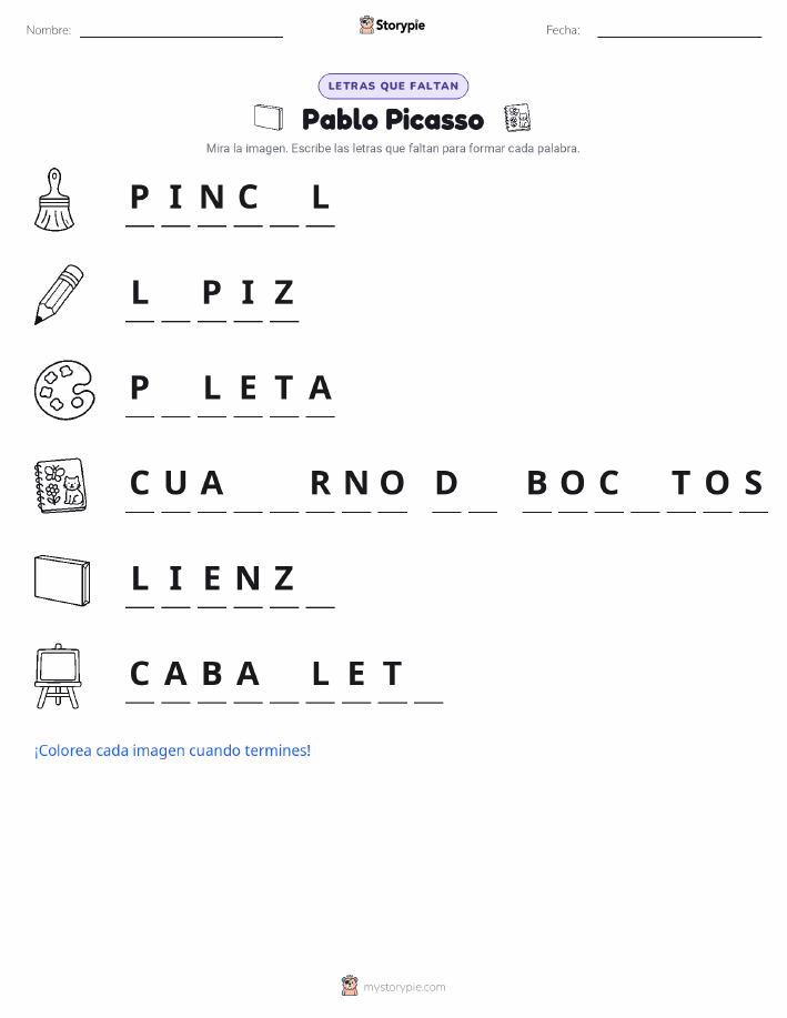Letras Faltantes