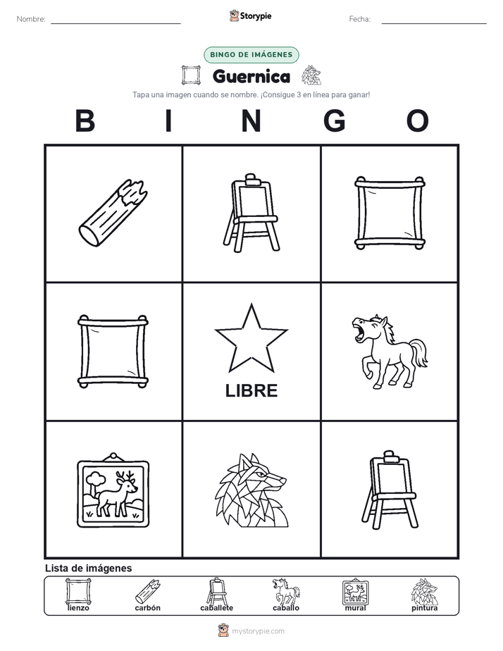 Bingo de Imágenes