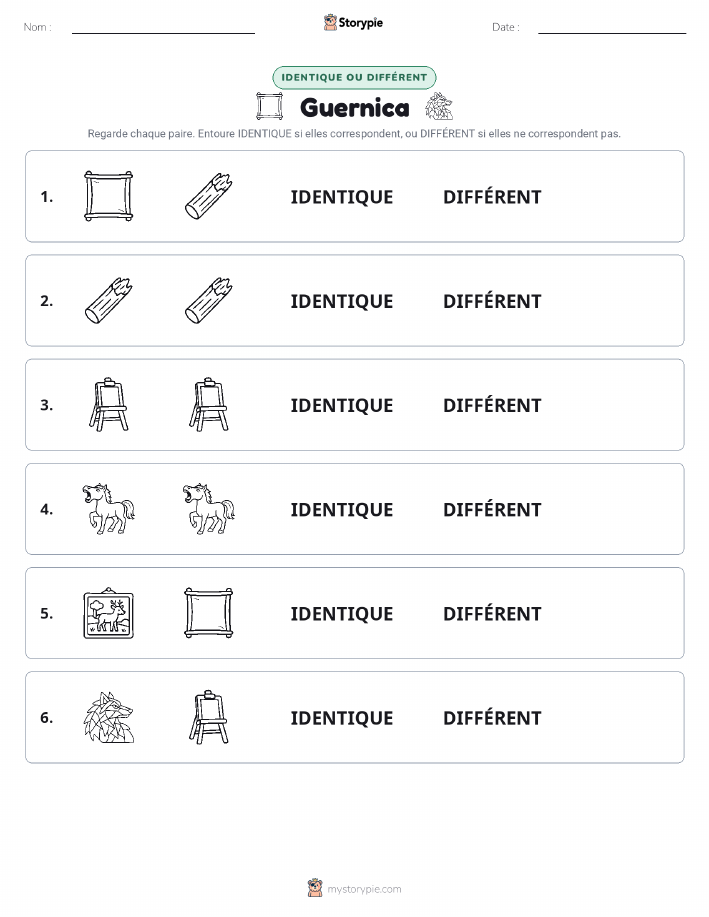 Identique ou Différent