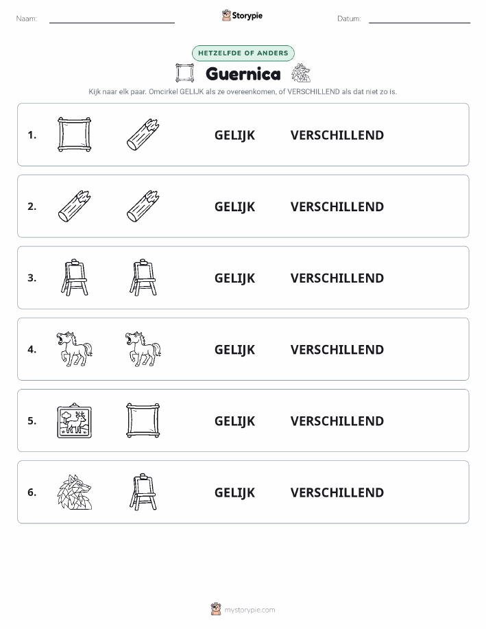 Zelfde of Verschillend