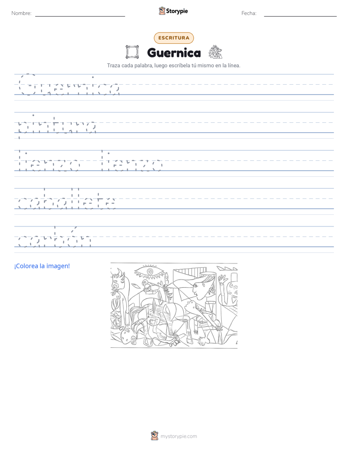 Práctica de Escritura