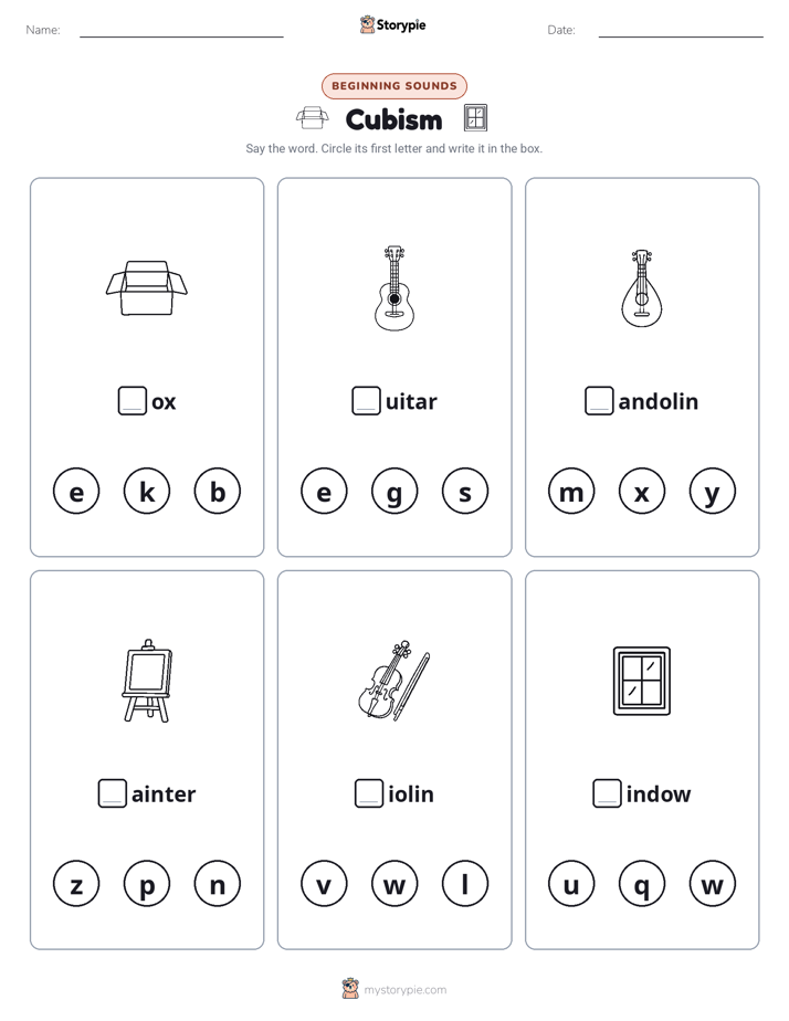 Beginning Sounds