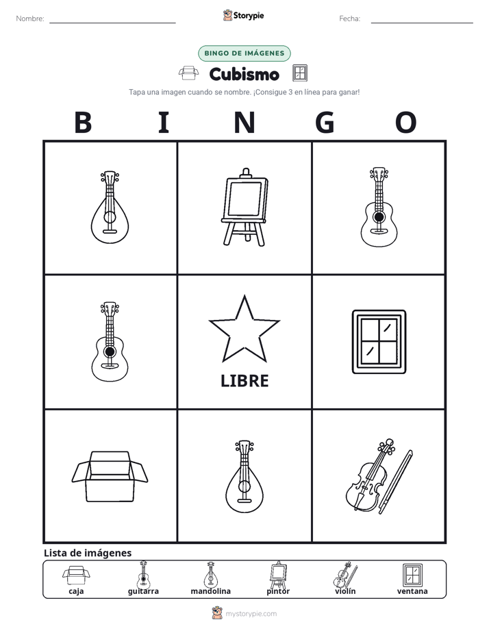 Bingo de Imágenes
