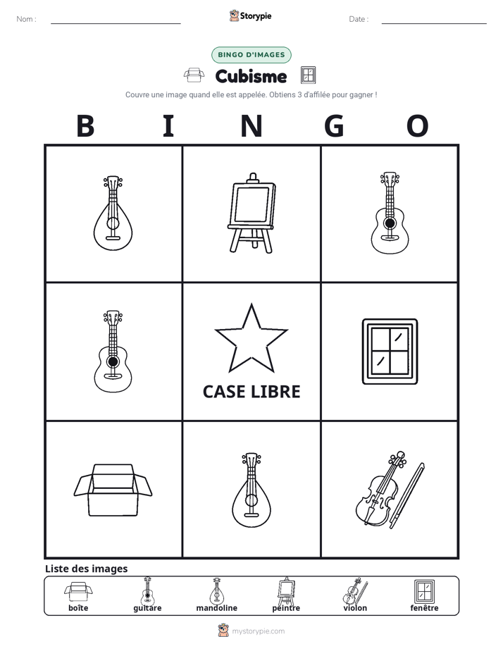 Bingo d'Images