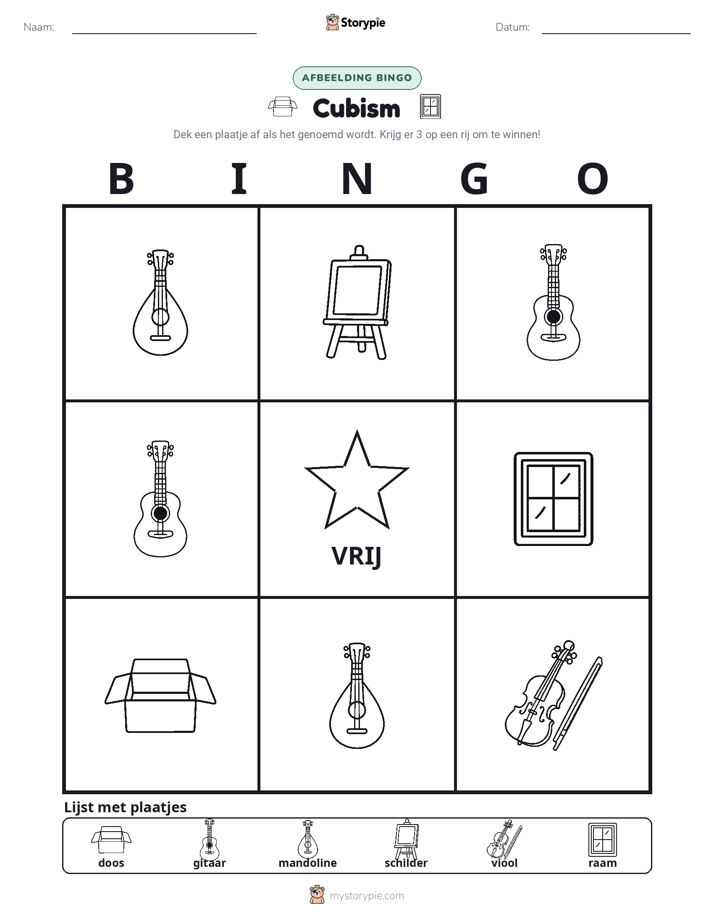 Afbeelding Bingo