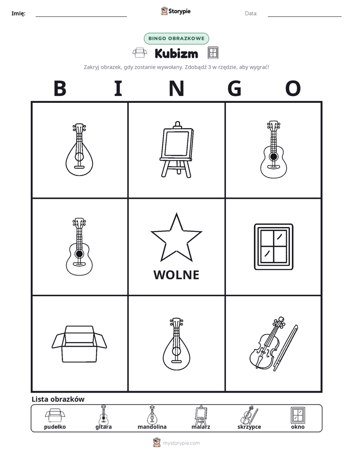 Bingo obrazkowe