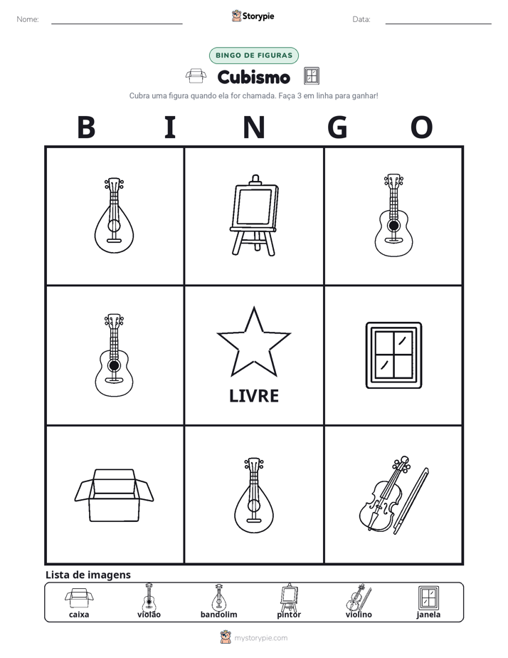 Bingo de Imagens