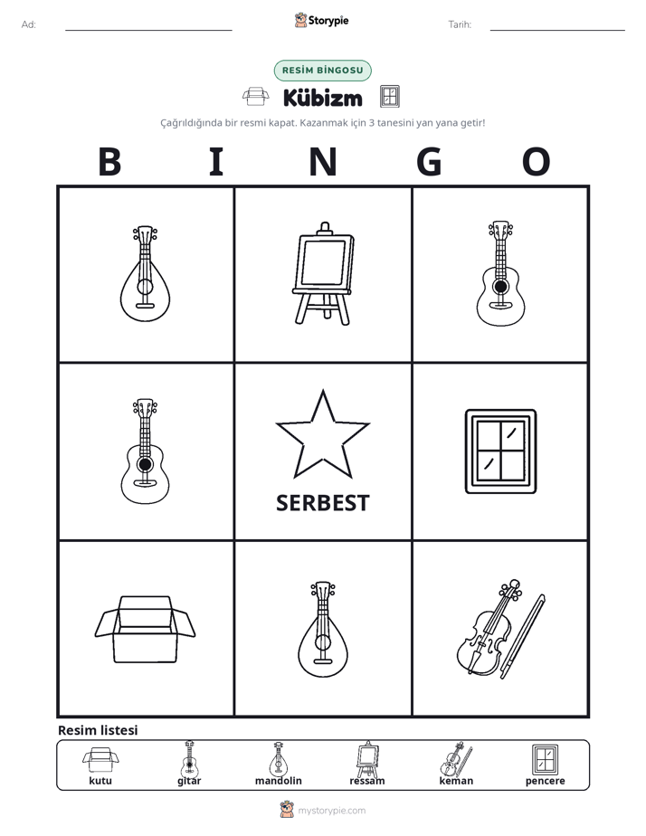 Resim Bingo