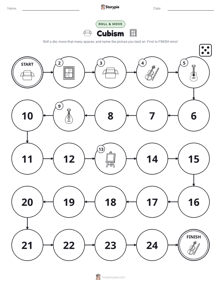 Roll & Move Game