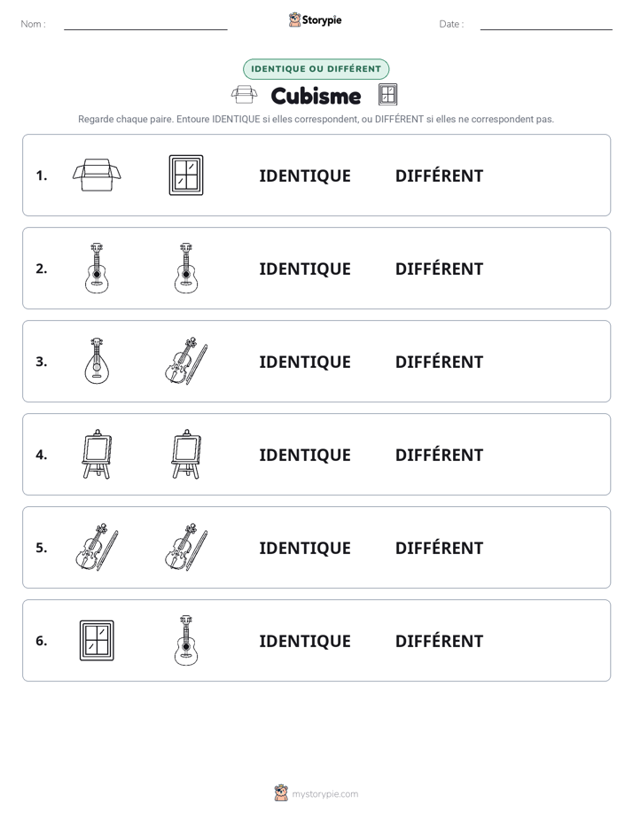 Identique ou Différent