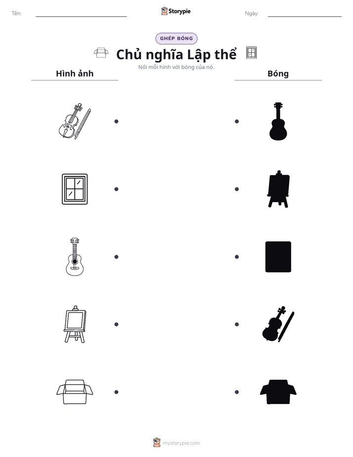 Ghép Hình Bóng