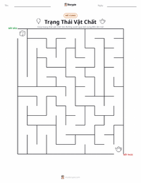 Xem trước tài liệu in sẵn Các trạng thái của vật chất (rắn, lỏng, khí)