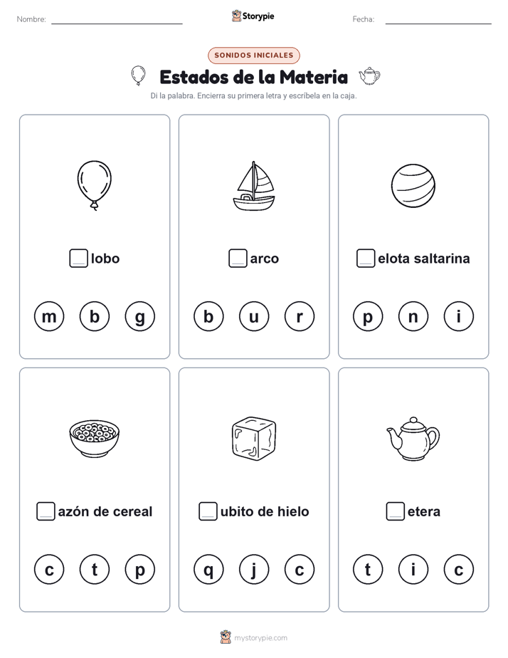 Sonidos Iniciales