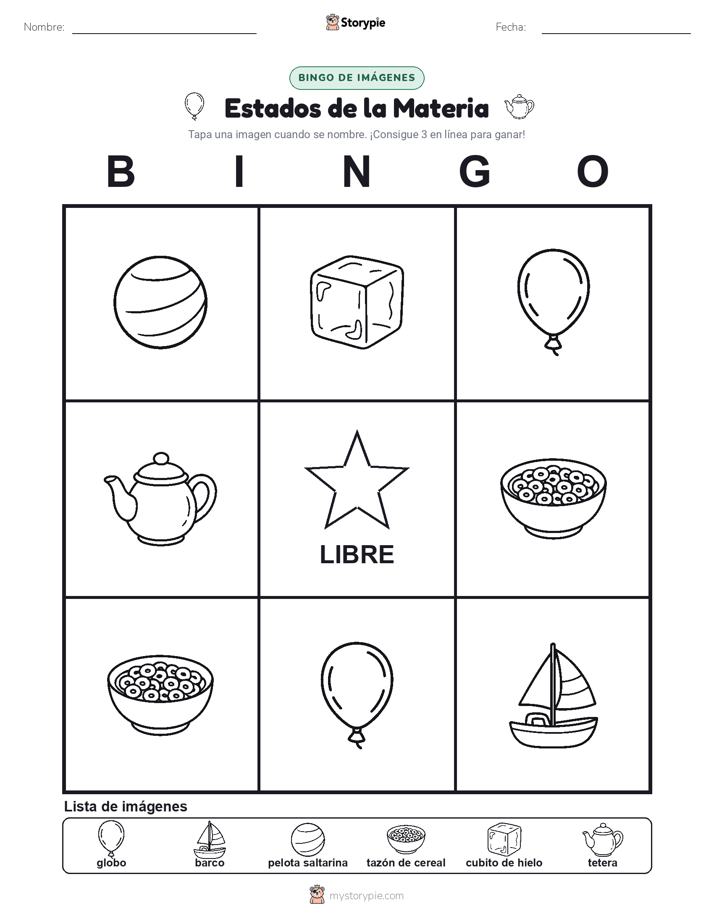 Bingo de Imágenes