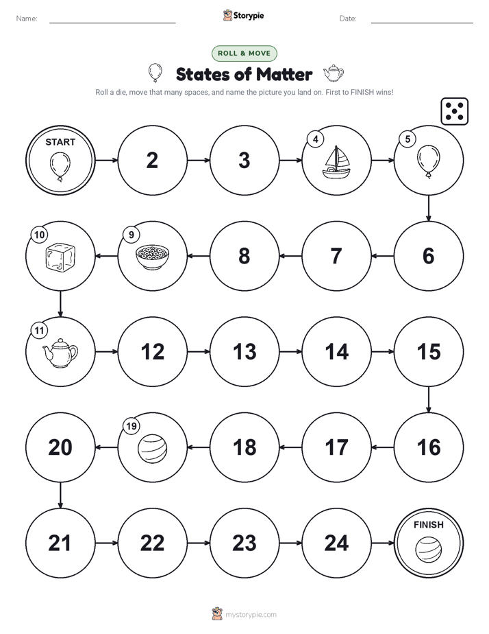 Roll & Move Game