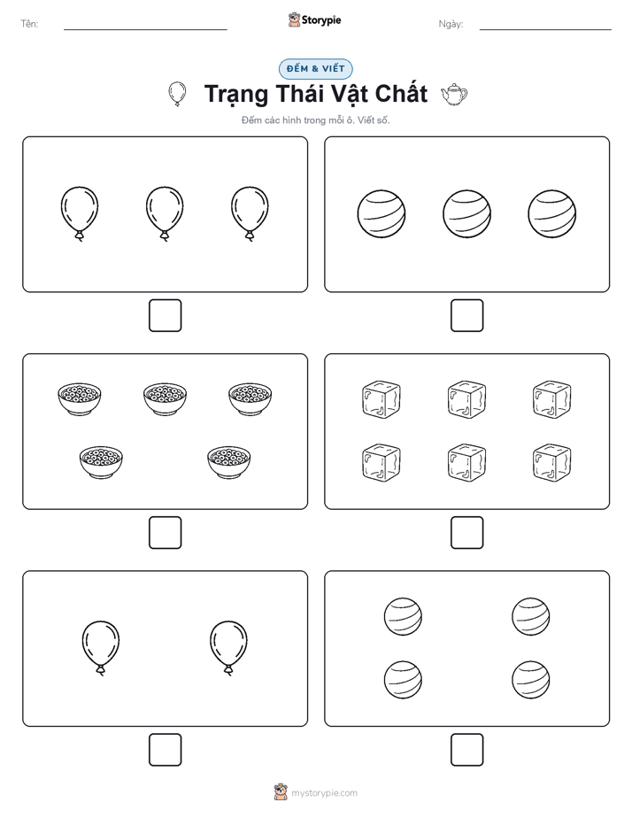 Đếm & Viết