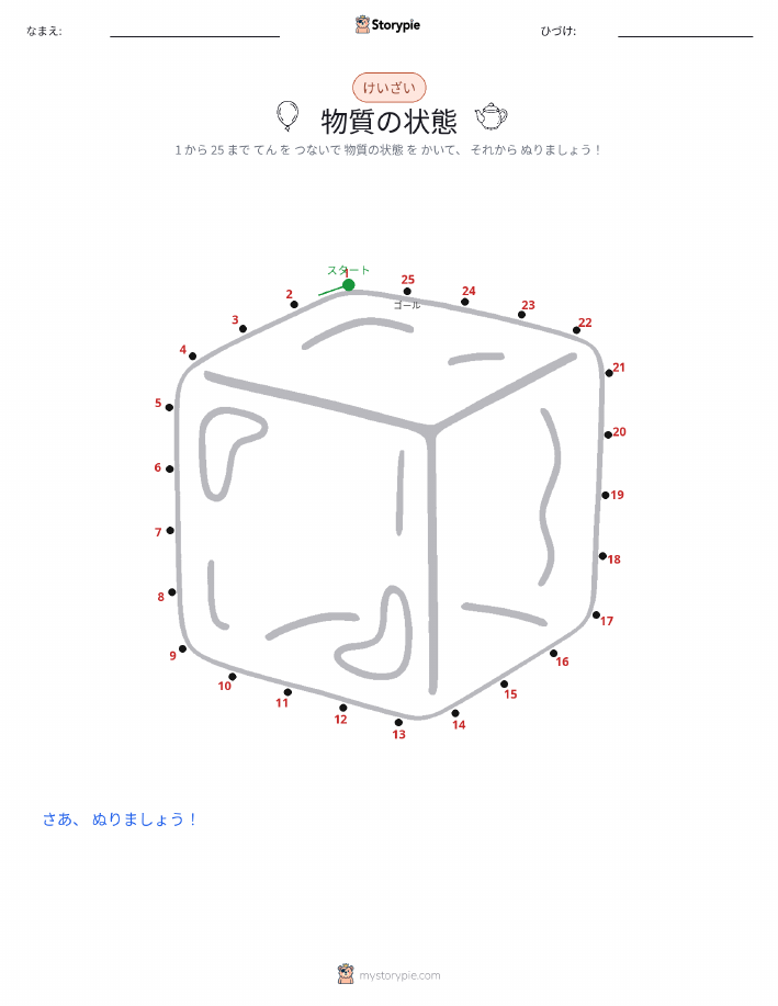 点つなぎ
