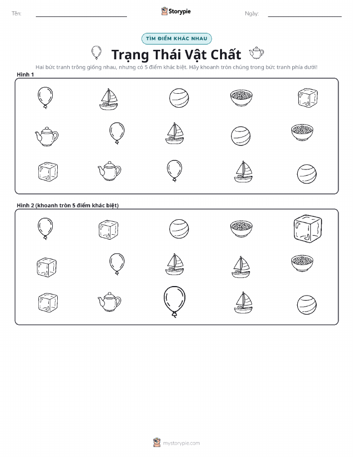 Tìm Sự Khác Biệt