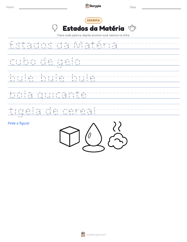 Prática de Escrita