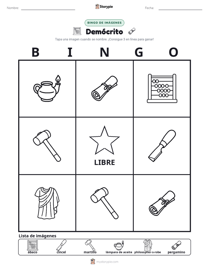 Bingo de Imágenes