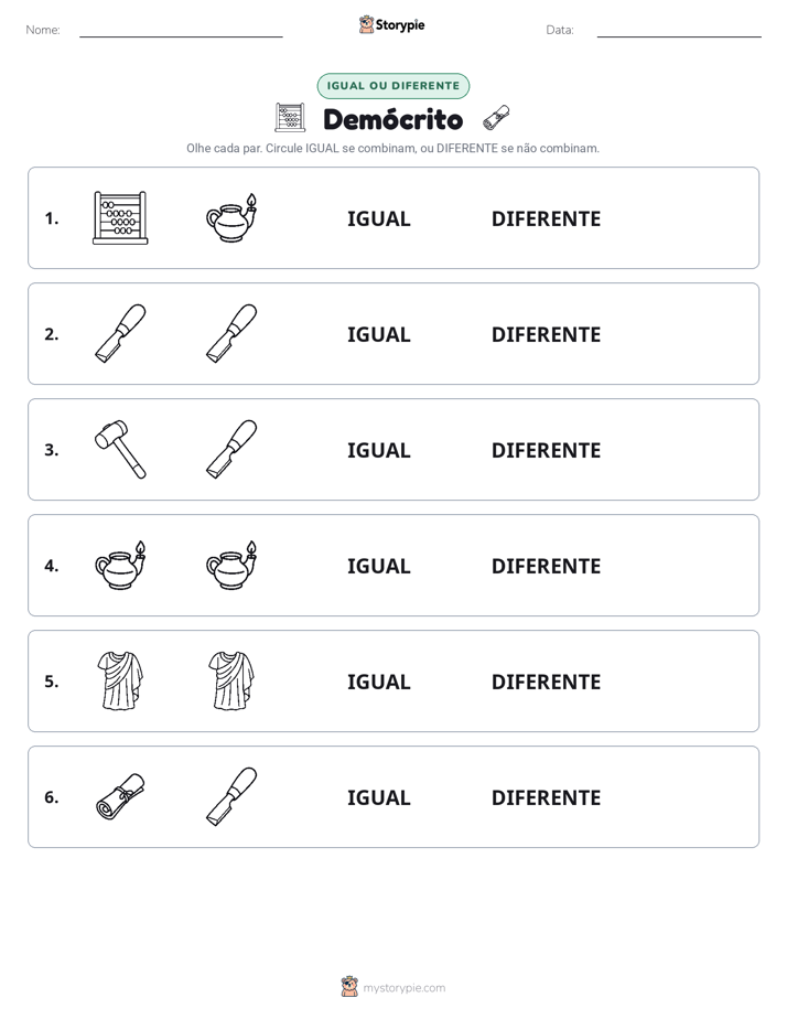 Igual ou Diferente