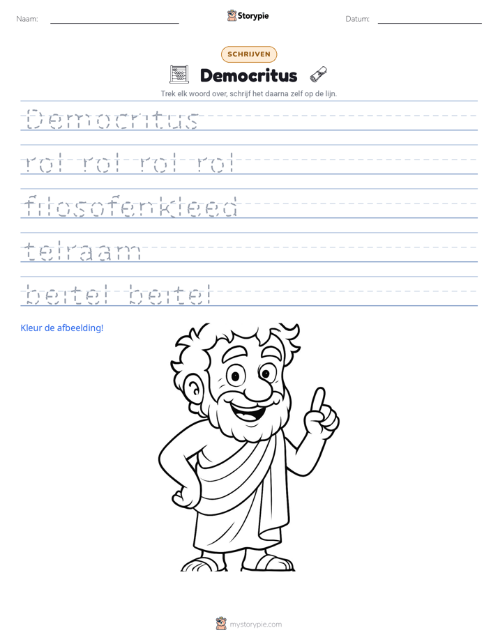 Schrijf Oefening