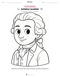 Prabaca lembar kerja cetak Antoine Lavoisier